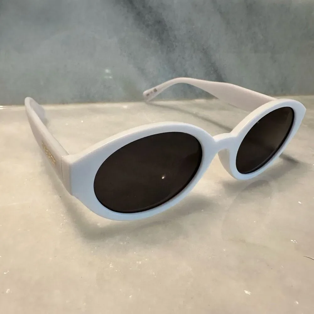 NWT Nectar Atypical Salt Of The East Eyewear Sunglasses White Black OS
